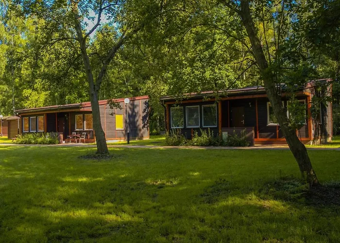 Ośrodek wypoczynkowy River Park Wśród Drzew Wzdłuż Rzeki Zator